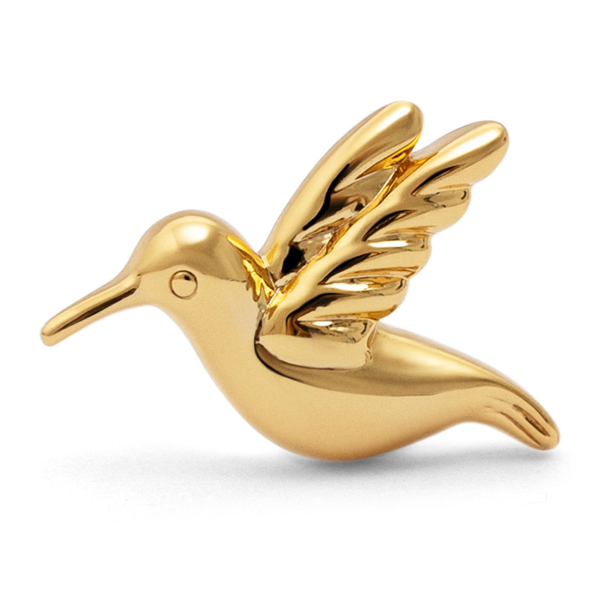 Orecchino Colibrì Placcato Oro