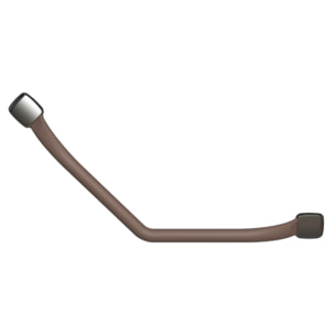 Barre d'appui coudée 135° PELLET Mana Taupe