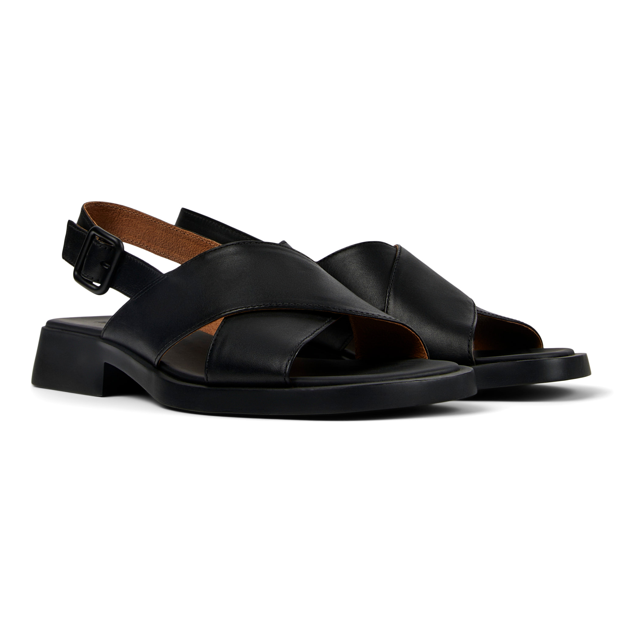 Sandalias - CAMPER Dana - Negro - Cuero liso