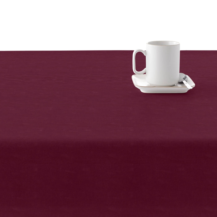 Nappe enduite Uni 03 - 100% coton - traitement antitaches - Multicolore