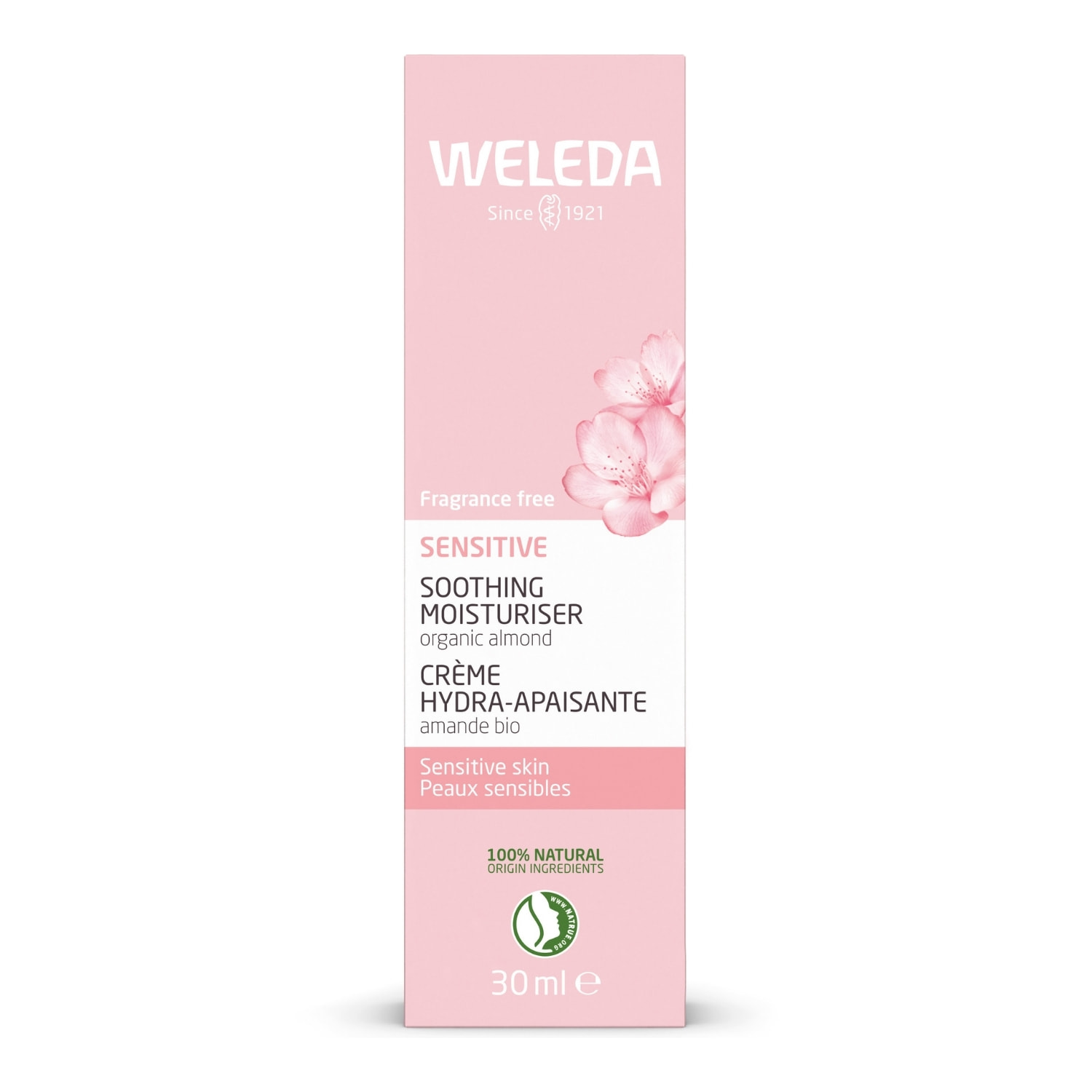 WELEDA - Crème hydra-apaisante Sensitive - 30 ml