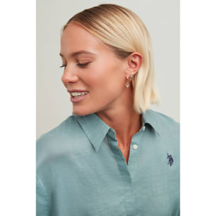 Orecchini U.S. Polo Assn. In metallo placcato oro