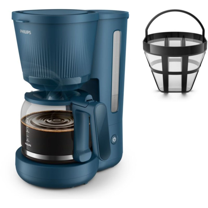 Cafetière filtre PHILIPS HD7411/70 bleu