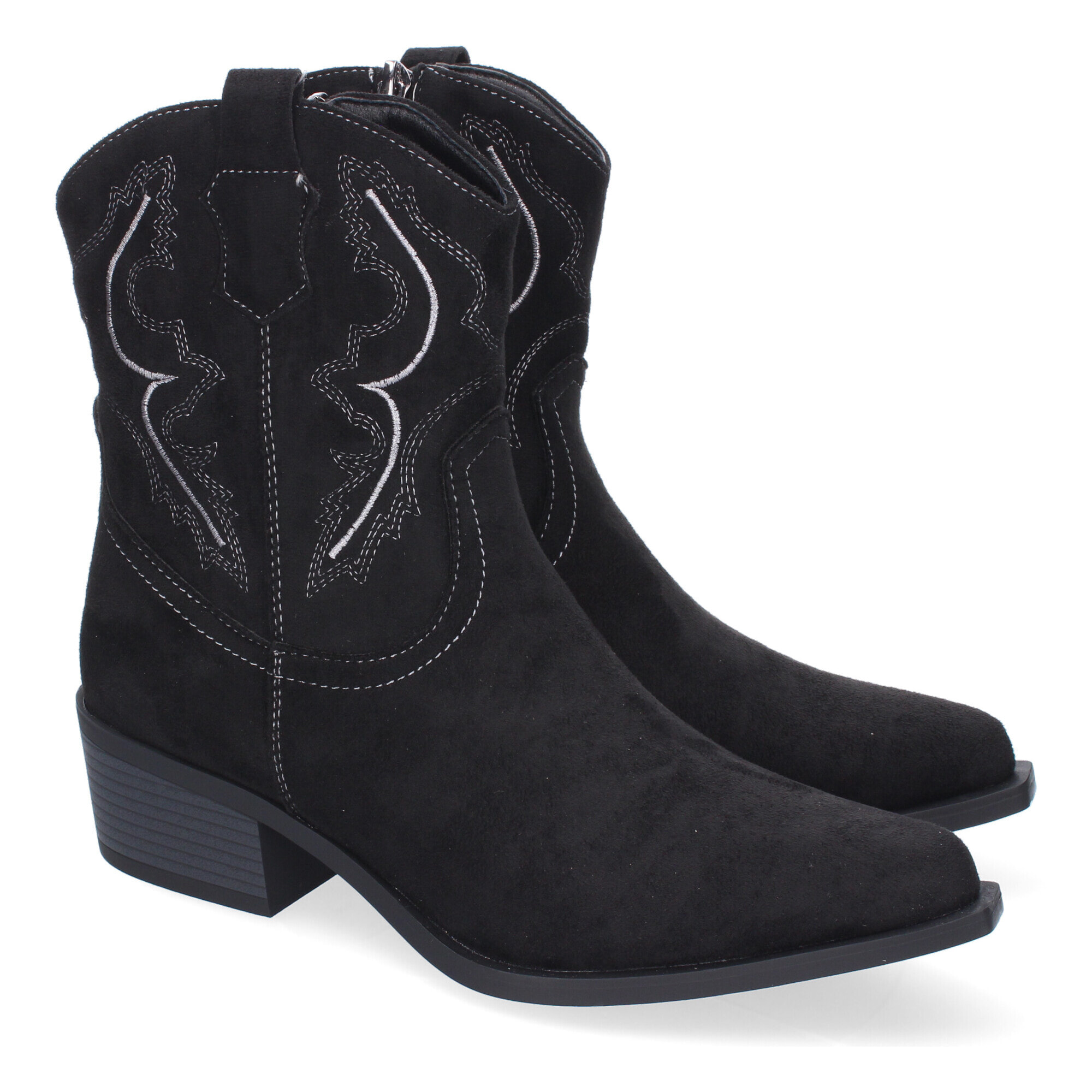 Botines de Mujer Estilo Vaquero, Diseño Elegante y Confortable