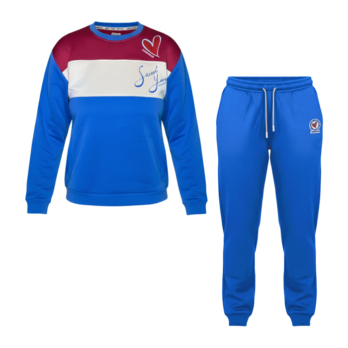 Tuta Homewear Donna SWEET YEARS Felpato