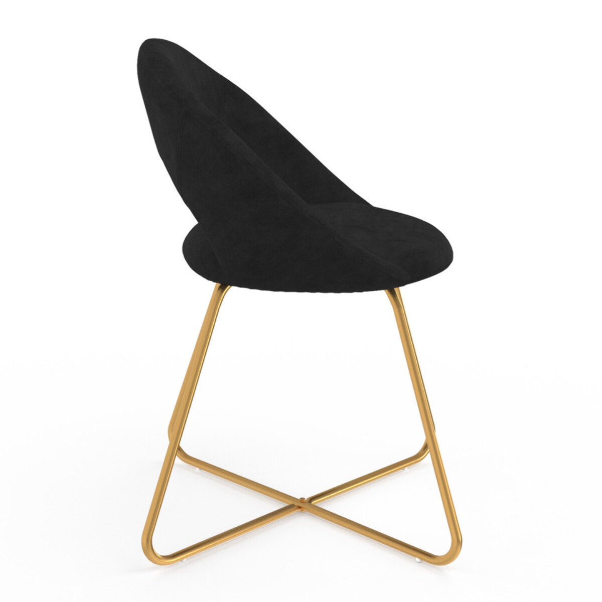 Chaises Malone en velours