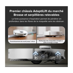 Aspirateur robot ROBOROCK Qrevo Curv