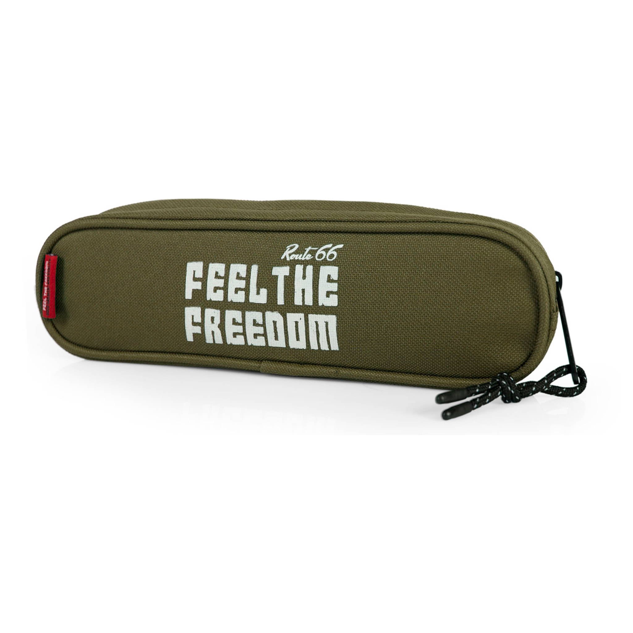 Estuche Escolar Route 66 North Carolina Kaki