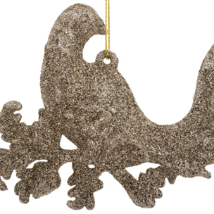 SDN PLAST OISEAU BRANCHE OR X2