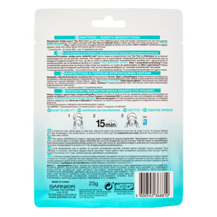 4x Maschera Viso in Tessuto Anti-Imperfezioni e Opacizzante SkinActive Pure Active
