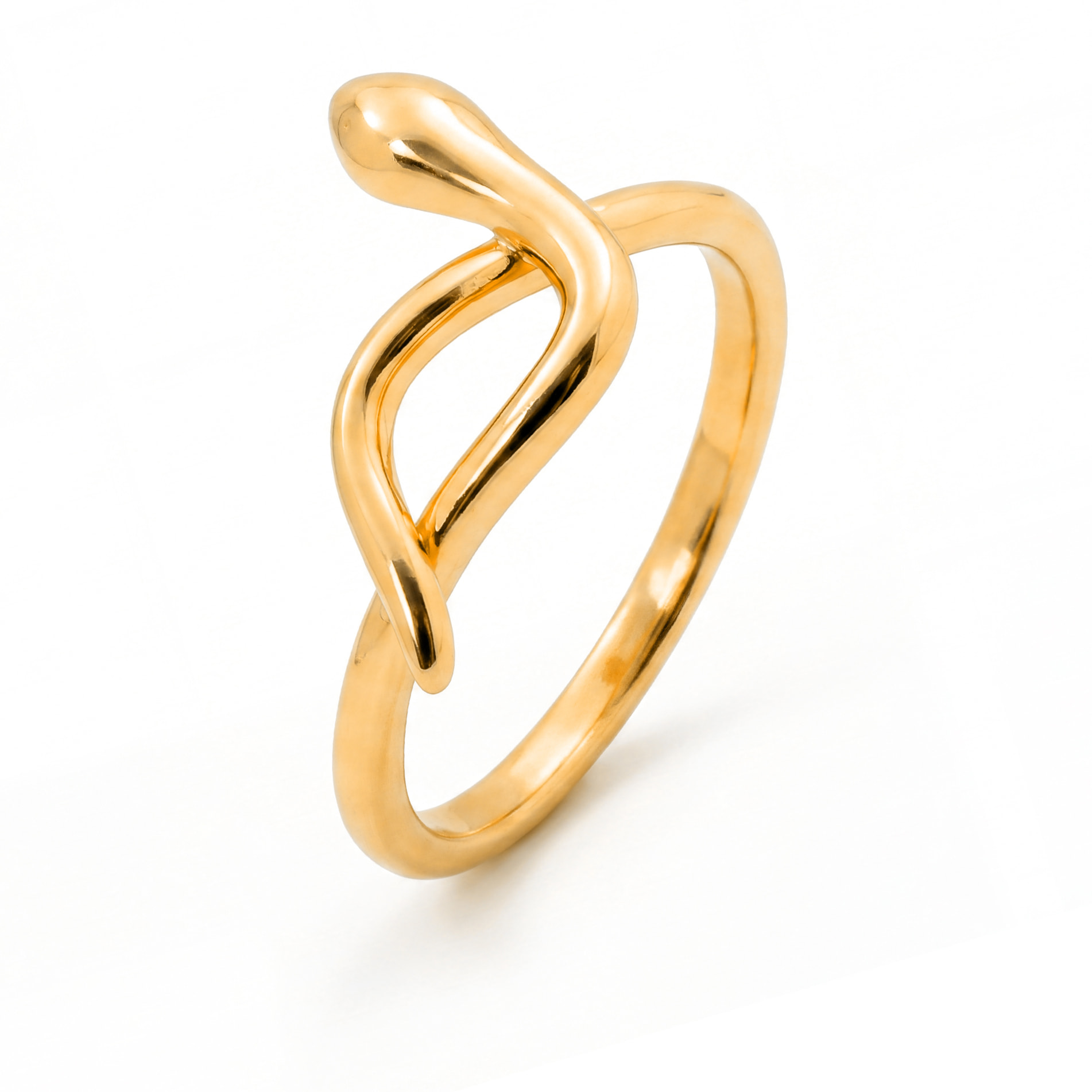 Anillo Serphentia acabado oro amarillo 18k