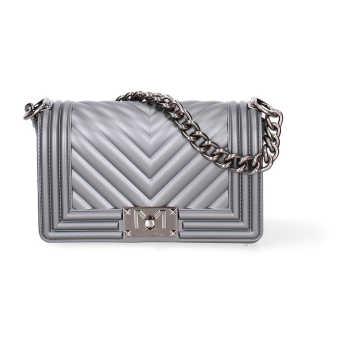 Borsa a mano da donna - Modello False - 100% Pvc - 11.0 x 19.0 x 6.5 cm