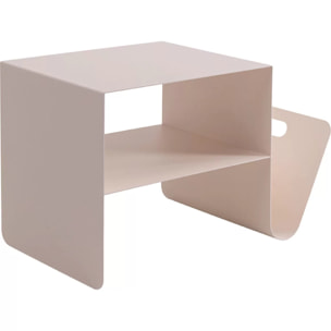 Table d'appoint Lounge News crème Kare Design
