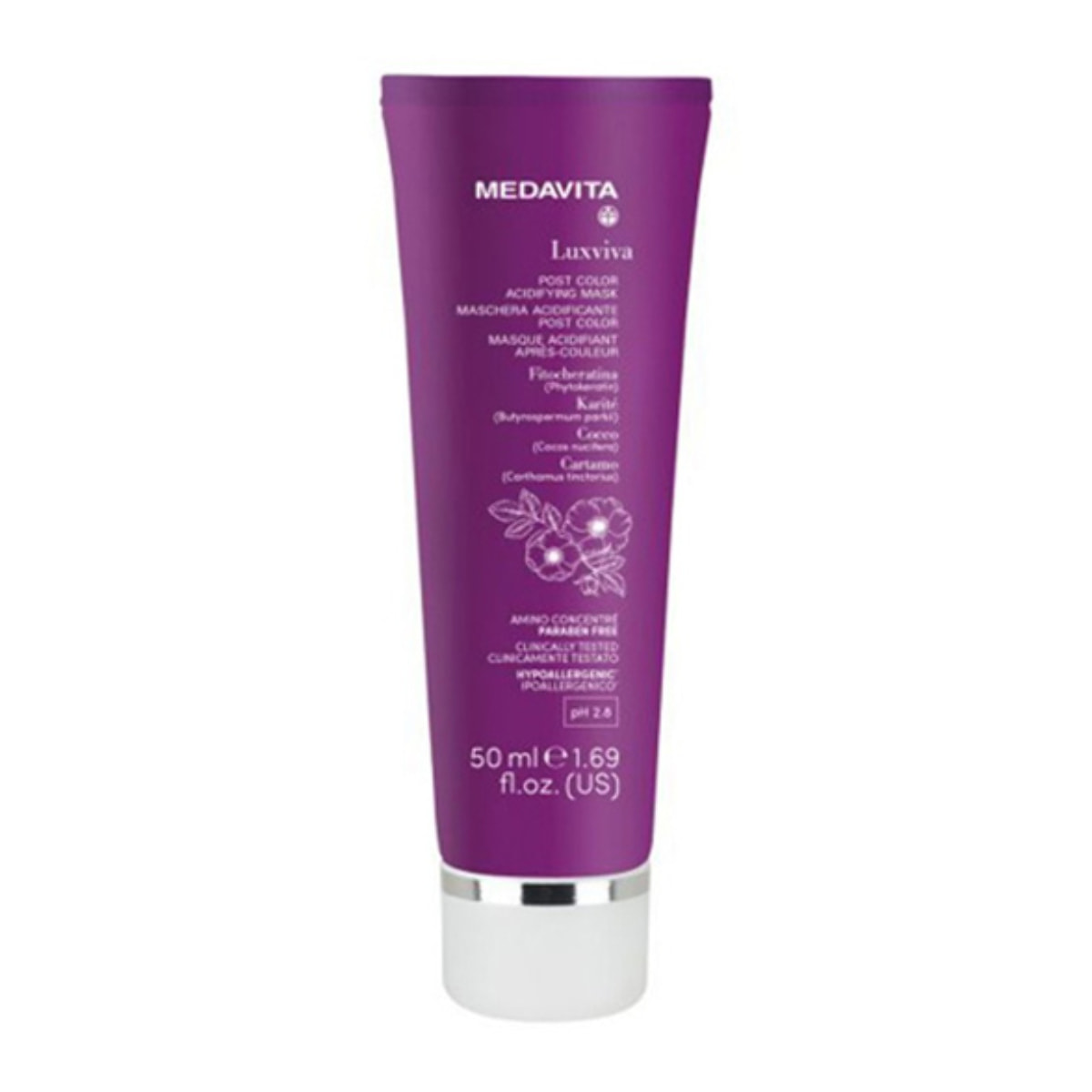 MEDAVITA Luxviva Maschera Acidificante Post Colore 50ml