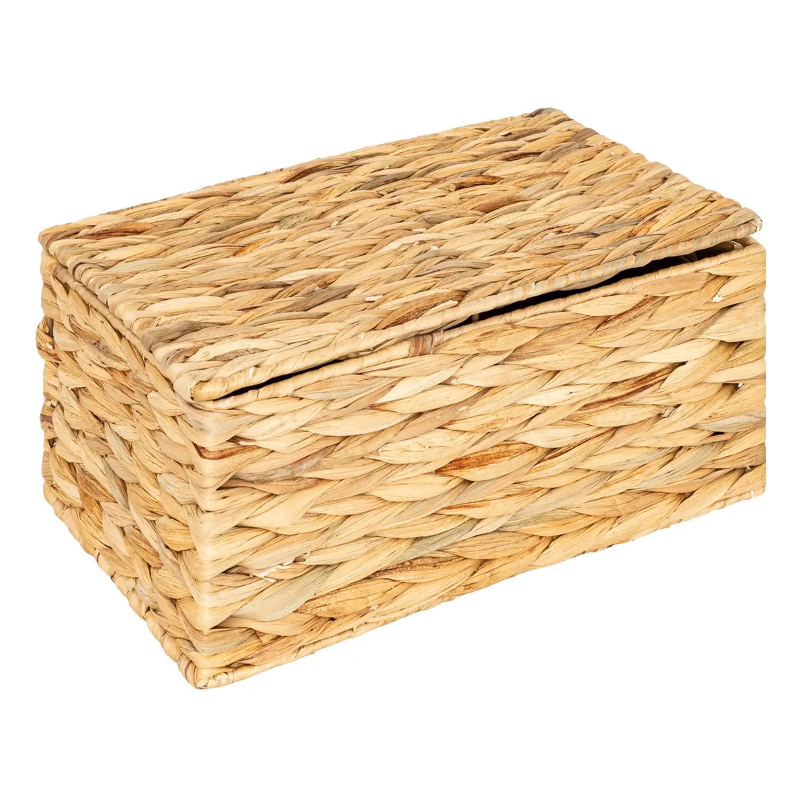 Lot de 4 paniers Lia jacinthe d'eau L12/27/33cm