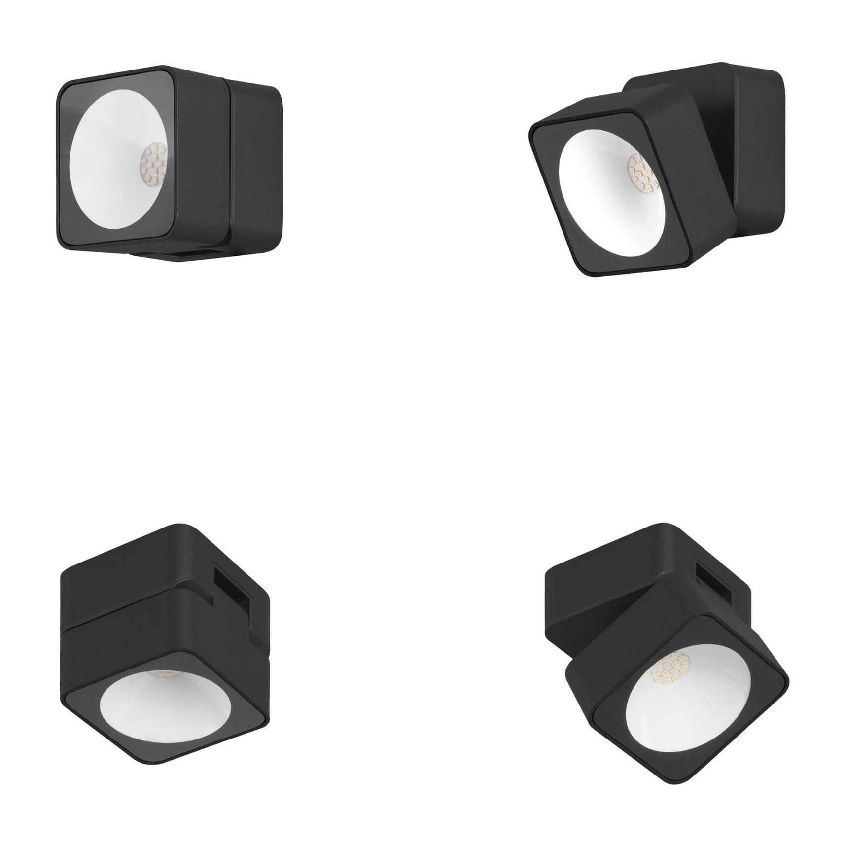 Forlight Tilt - Aplique LED Exterior Orientable. Aplique de Pared para Jardín y Terraza con LED 7W Blanco Cálido 3000K y 663lm.