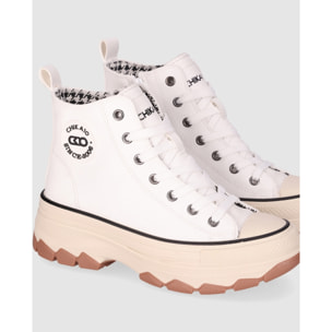 Deportivos - Blanco - Tacón: 5 cm