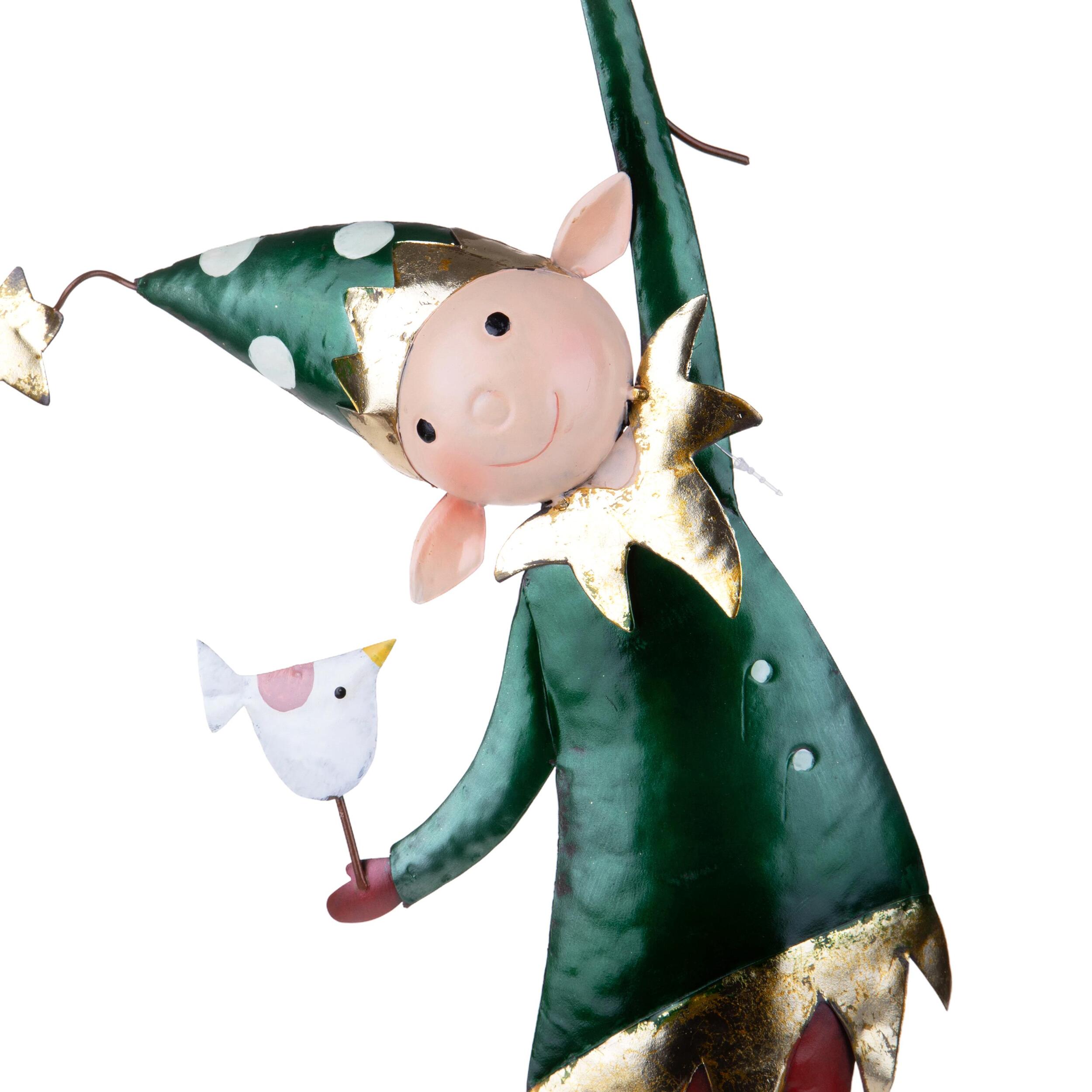 Folletto natale - Pezzi 1 - 33xH88x12,07cm - Bianchi Dino SpA