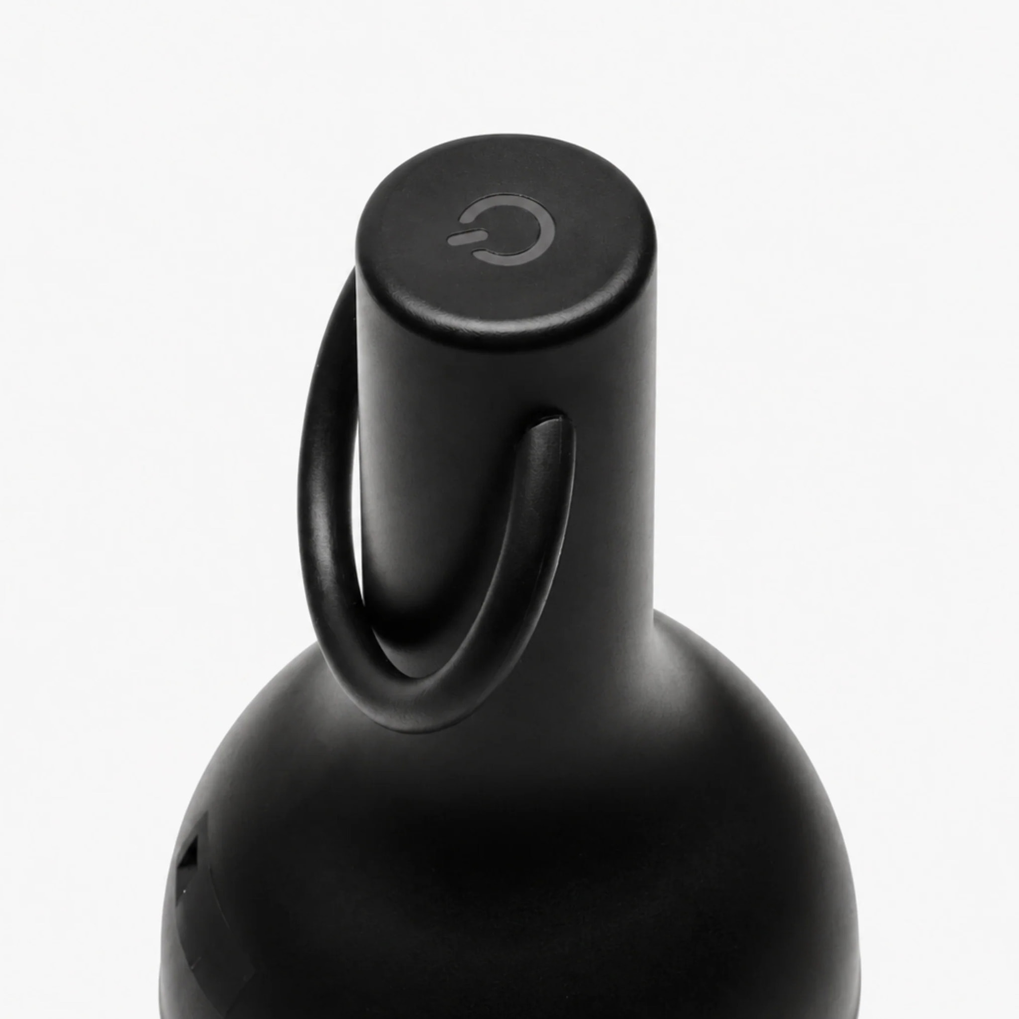 Lampe nomade en plastique noir - Elo