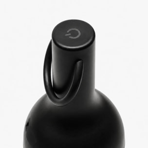 Lampe nomade en plastique noir - Elo