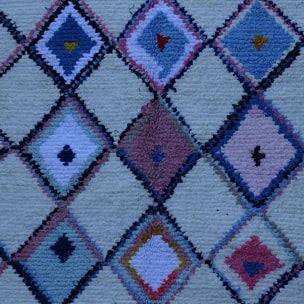 Authentique tapis berbère fait à la main en coton MIFU