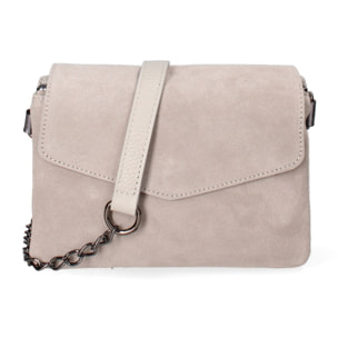 Borsa a tracolla donna - Modello Bassano - Vera pelle - 21.0 x 15.0 x 6.0 cm