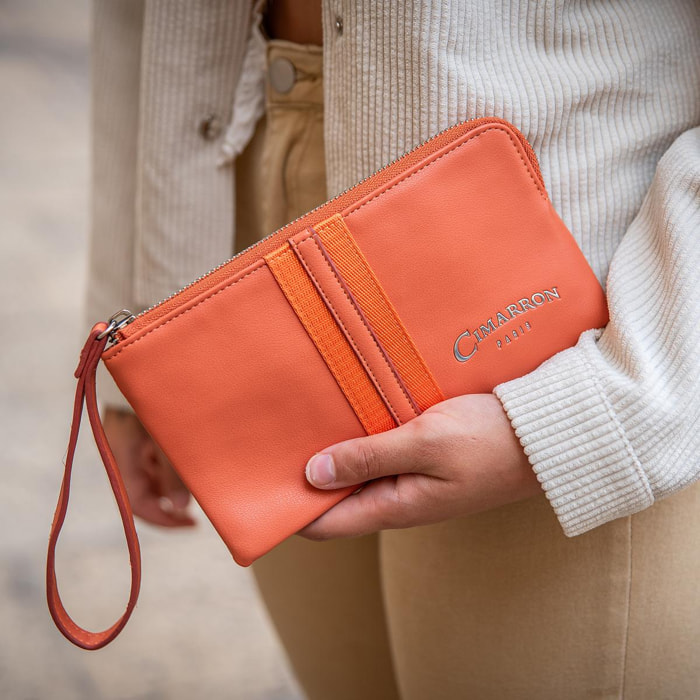 Cartera De Mano Mujer Sint Cimarron Jenison Mandarina