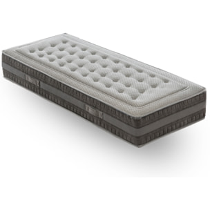 Materasso 90x190 in Memory Foam - 5 Strati - Altezza 26 cm - 7 Zone - Memory 7 cm - Rivestimento Sfoderabile