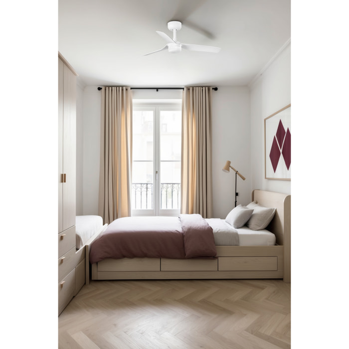MINI PUNT S LED Ventilateur blanc DC
