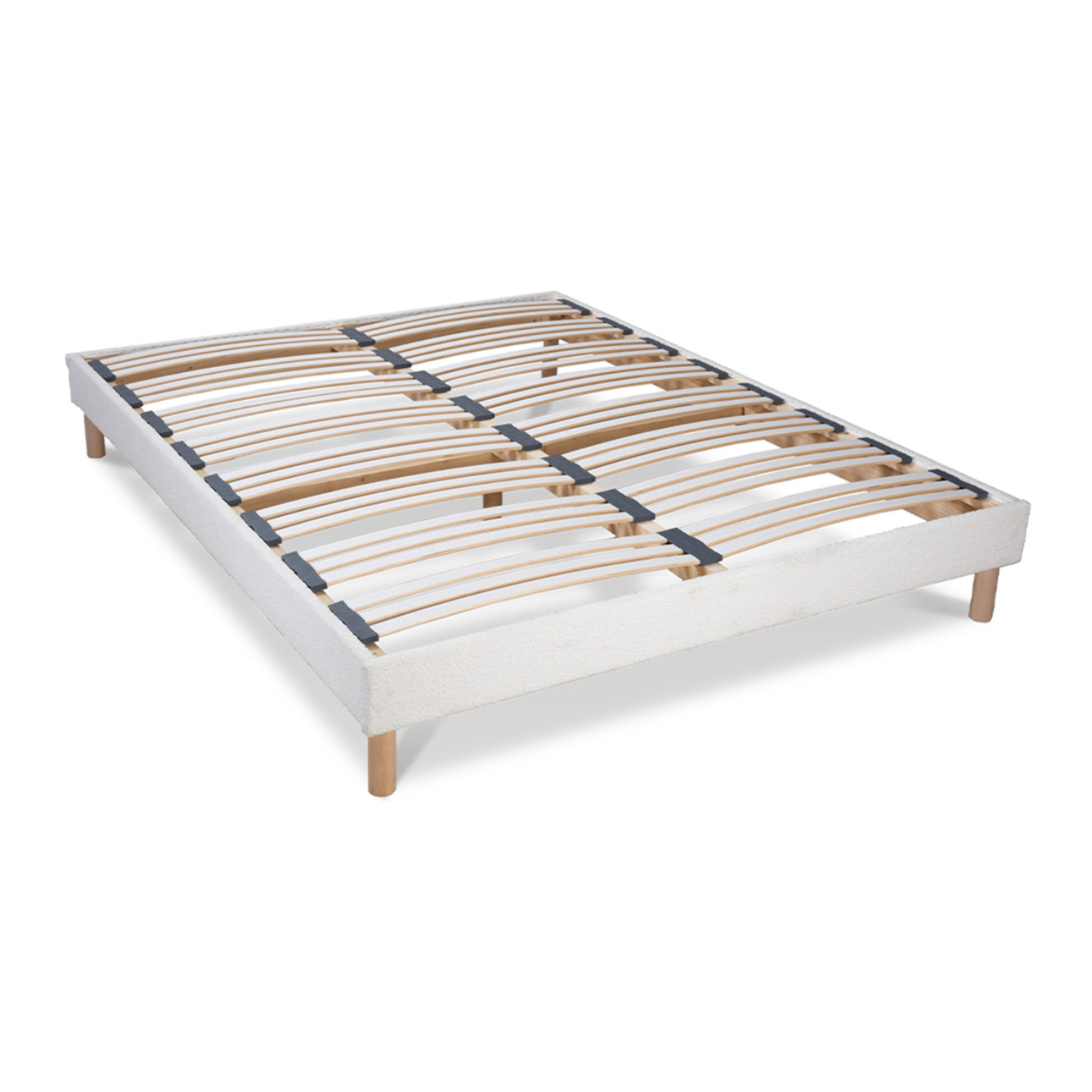 Sommier en Kit laine bouclée