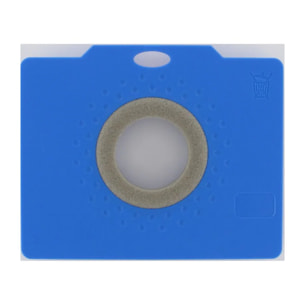 Boite de 4 sacs aspirateurs universels Top Filter avec Adaptateur Click Bag pour aspirateurs Rowenta Fakir 139