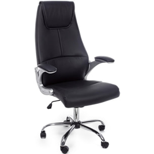 POLTRONA UFFICIO CAMBERRA NERO