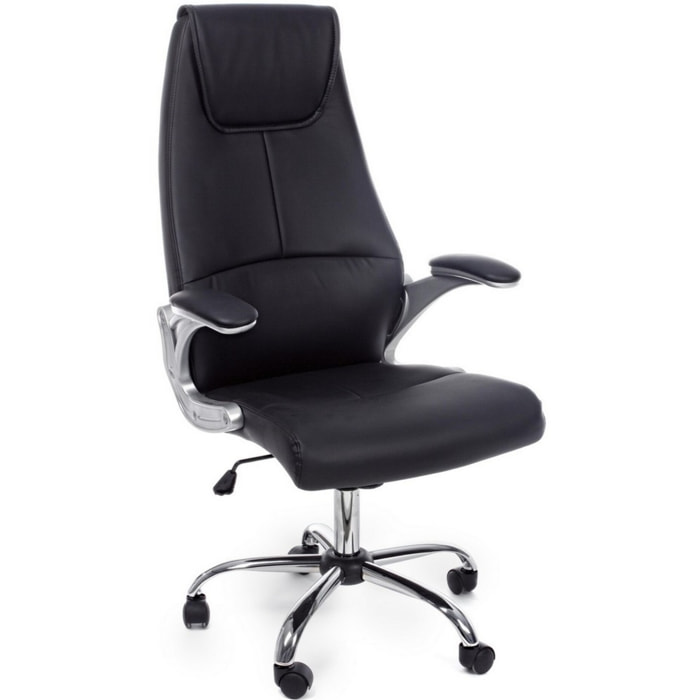 POLTRONA UFFICIO CAMBERRA NERO