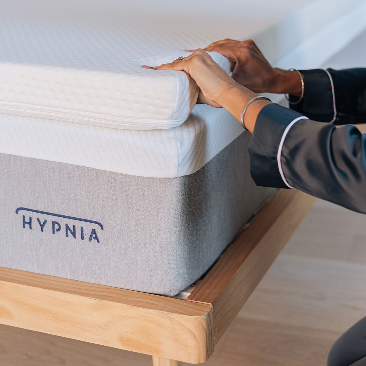 Surmatelas Tencel | Mousse à mémoire de forme | Respirant 7cm - Hypnia