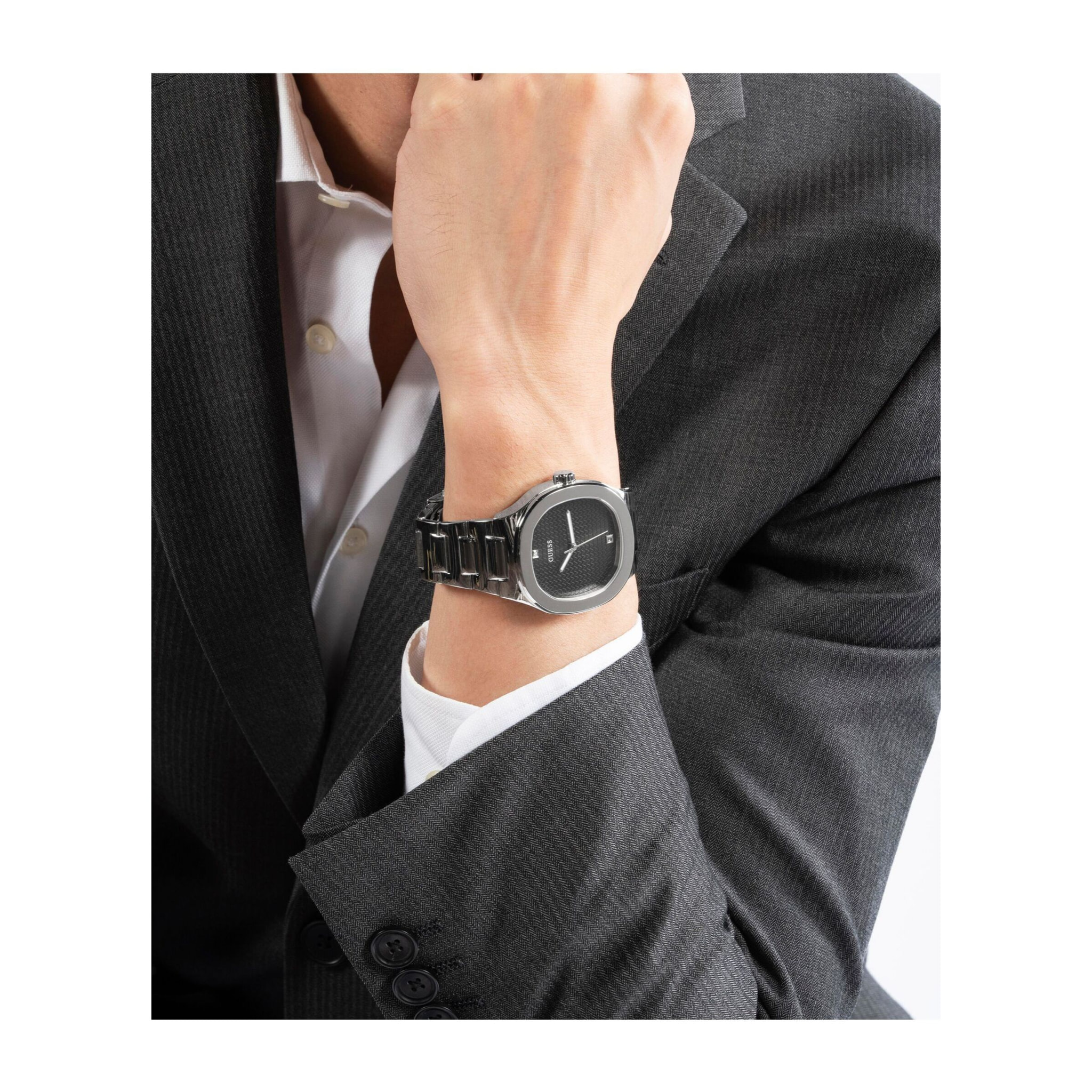 Guess Orologio Analogico Al Quarzo Headline