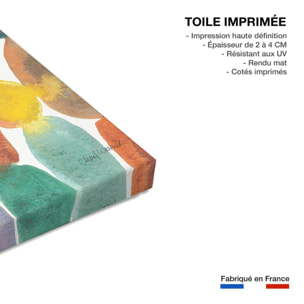 Toile abstraite orbes ii  Toile imprimée