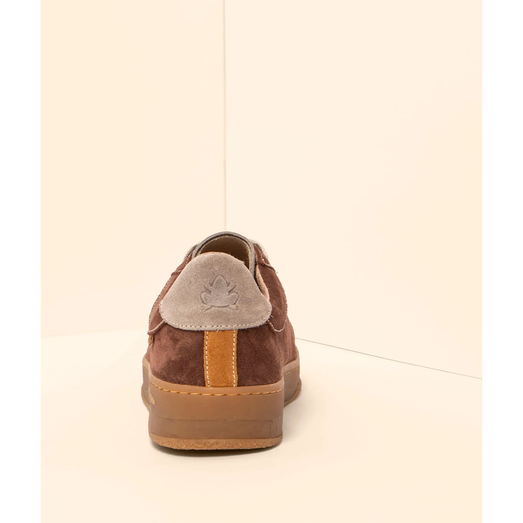 Zapatos N5848 SILK SUEDE CHOCOLATE/ GEO color Chocolate