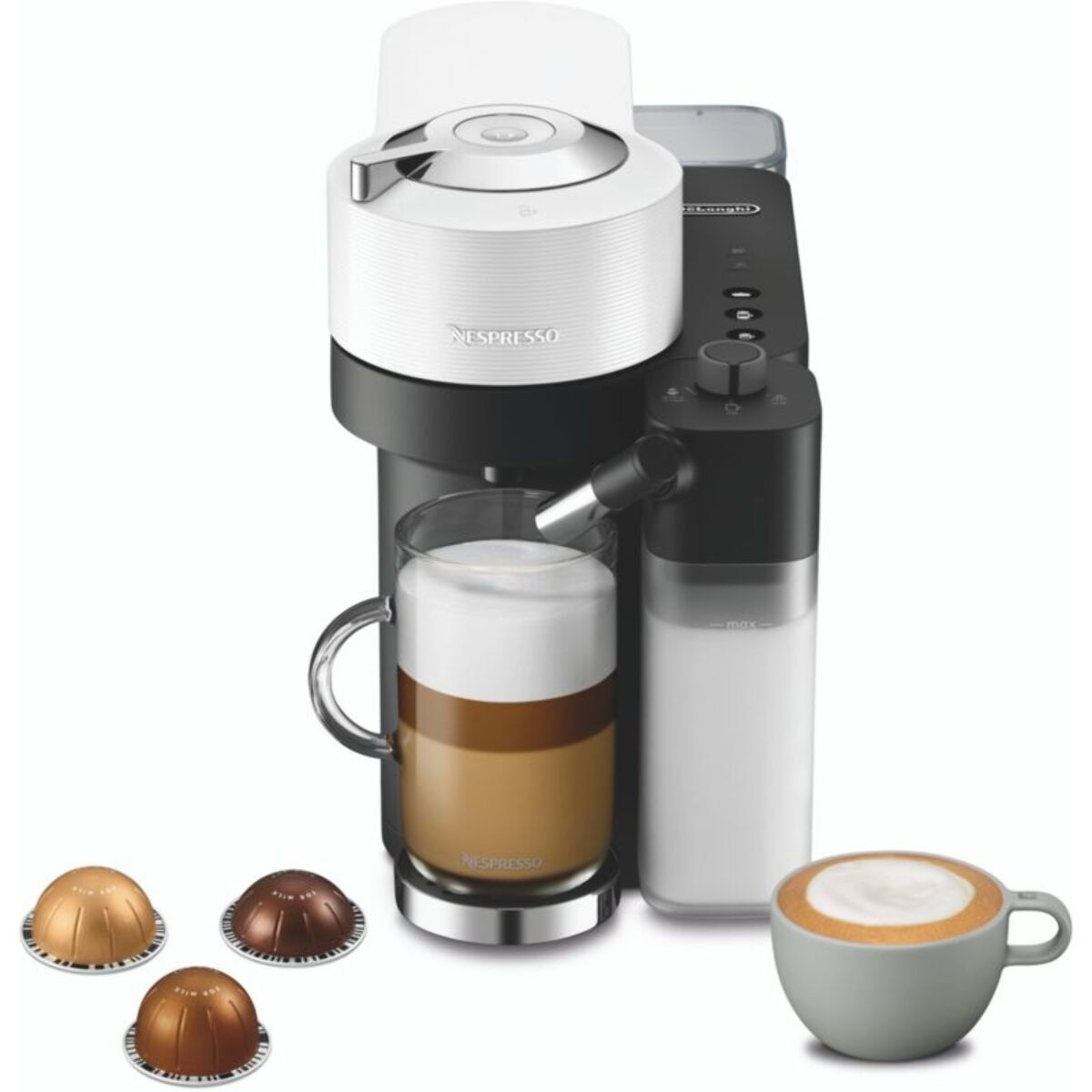 Nespresso DELONGHI Lattissima Blanche ENV300.W