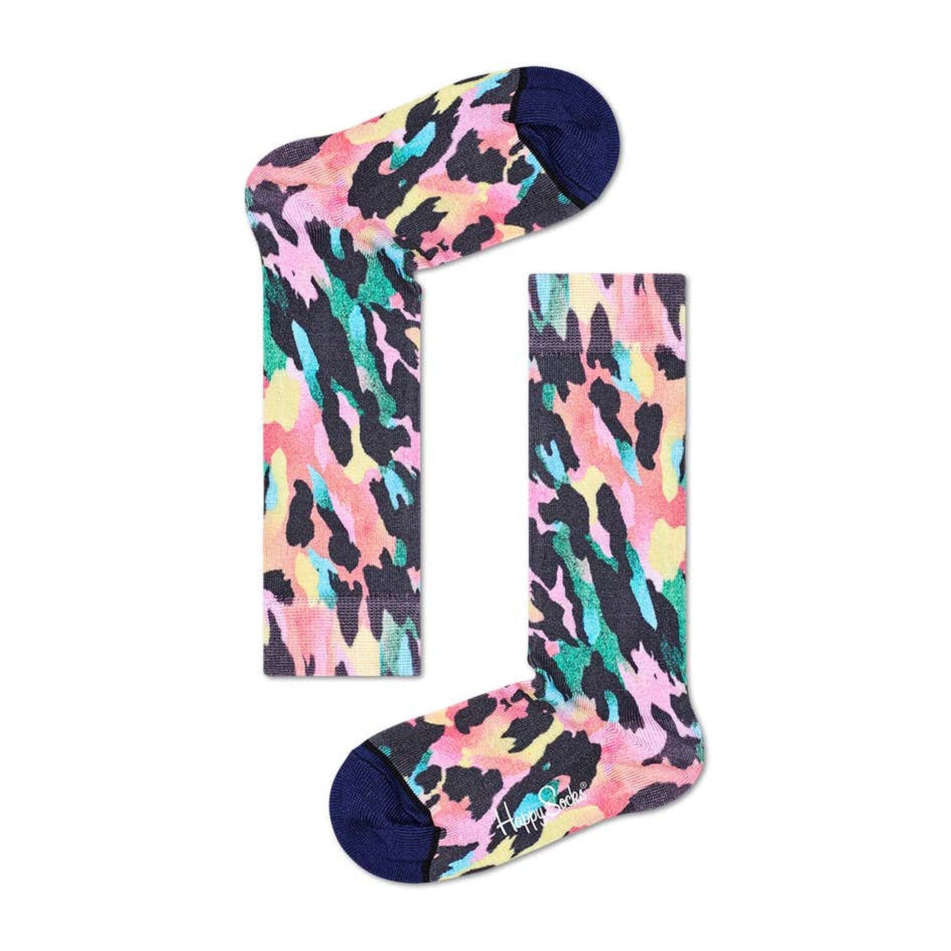 Calcetines kids gradient leopard knee high