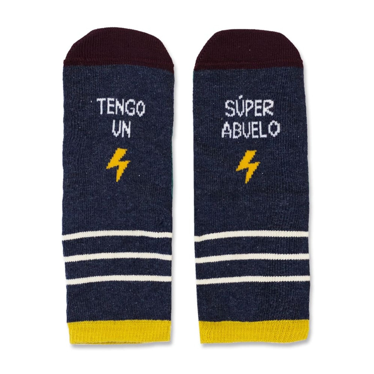 Mini Calcetines "Tengo un súper abuelo" talla 19-22