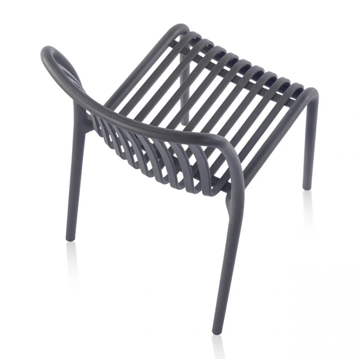 Pack 4 sillas de exterior Jamie Gris