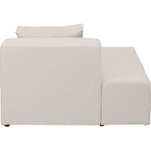 Méridienne canapé Infinity crème Kare Design
