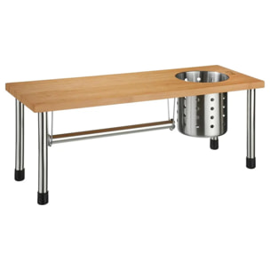 Étagère rangement évier Bambou