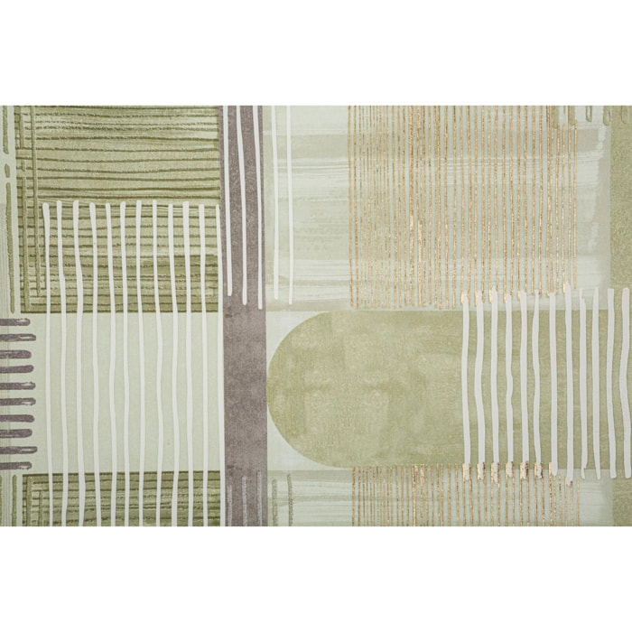 STAMPA DIPINTA SU TELA LIGNES C/CORNICE -A- CM 60X3X60