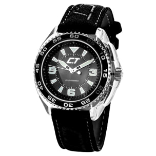 Reloj Chronotech CC6280L-01 Hombre Analogico Cuarzo con Correa de Piel