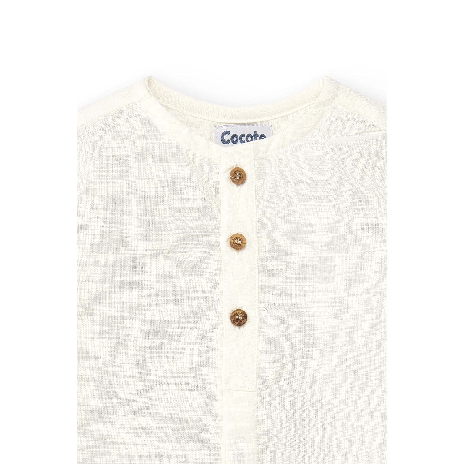 Camicia Ecru Per Bambini