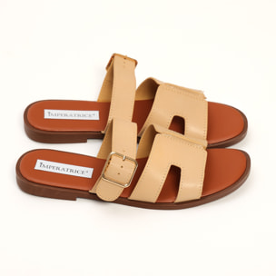 Ciabattine in simil pelle