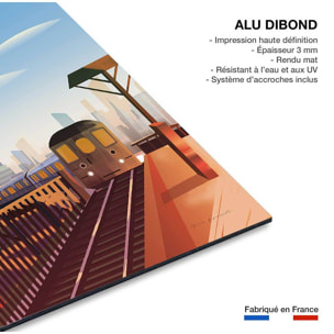 Tableau de voyage New York City Tableau alu Dibond
