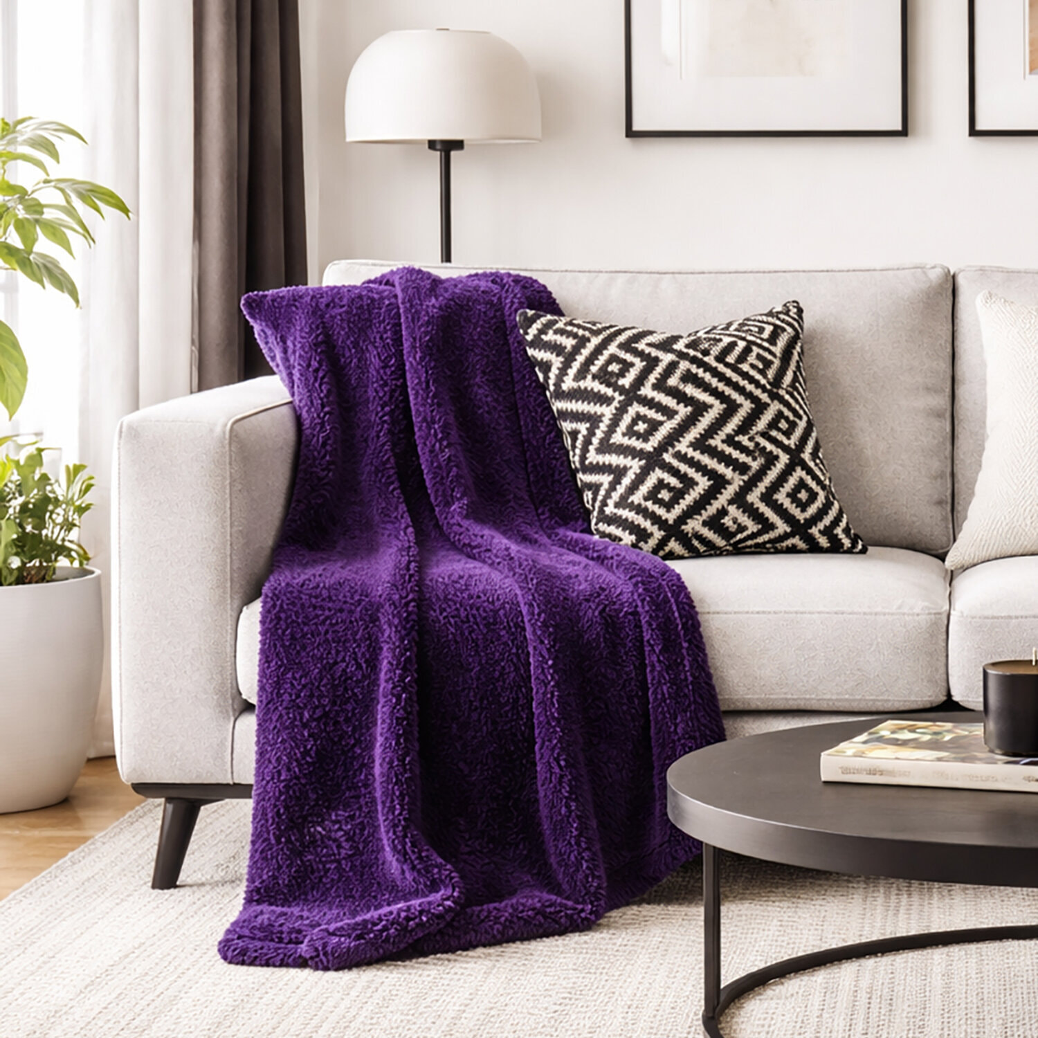 Plaid Microflannelle Jacquard Saya