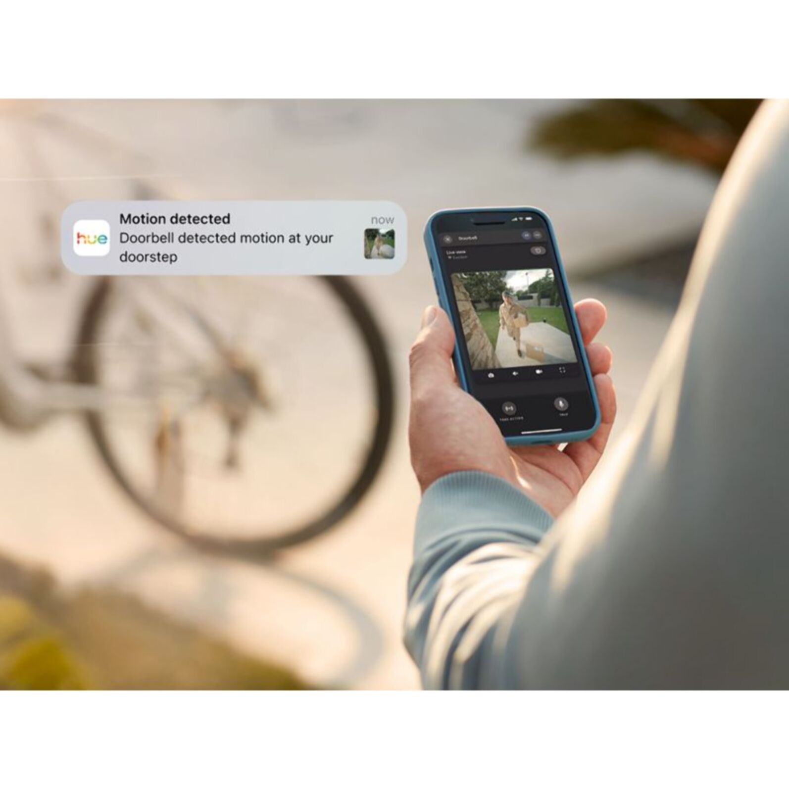 Sonnette vidéo PHILIPS HUE SECURE filaire